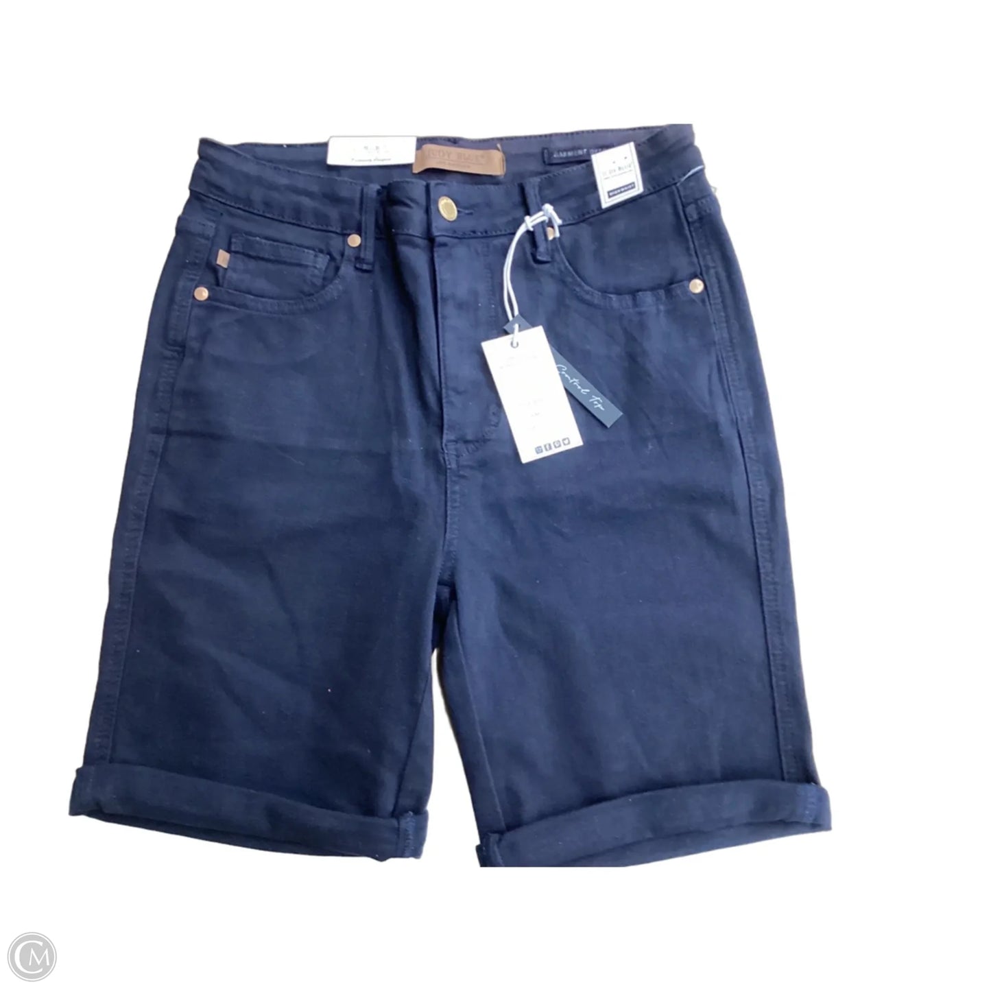 Shorts By Judy Blue In Navy, Size: L