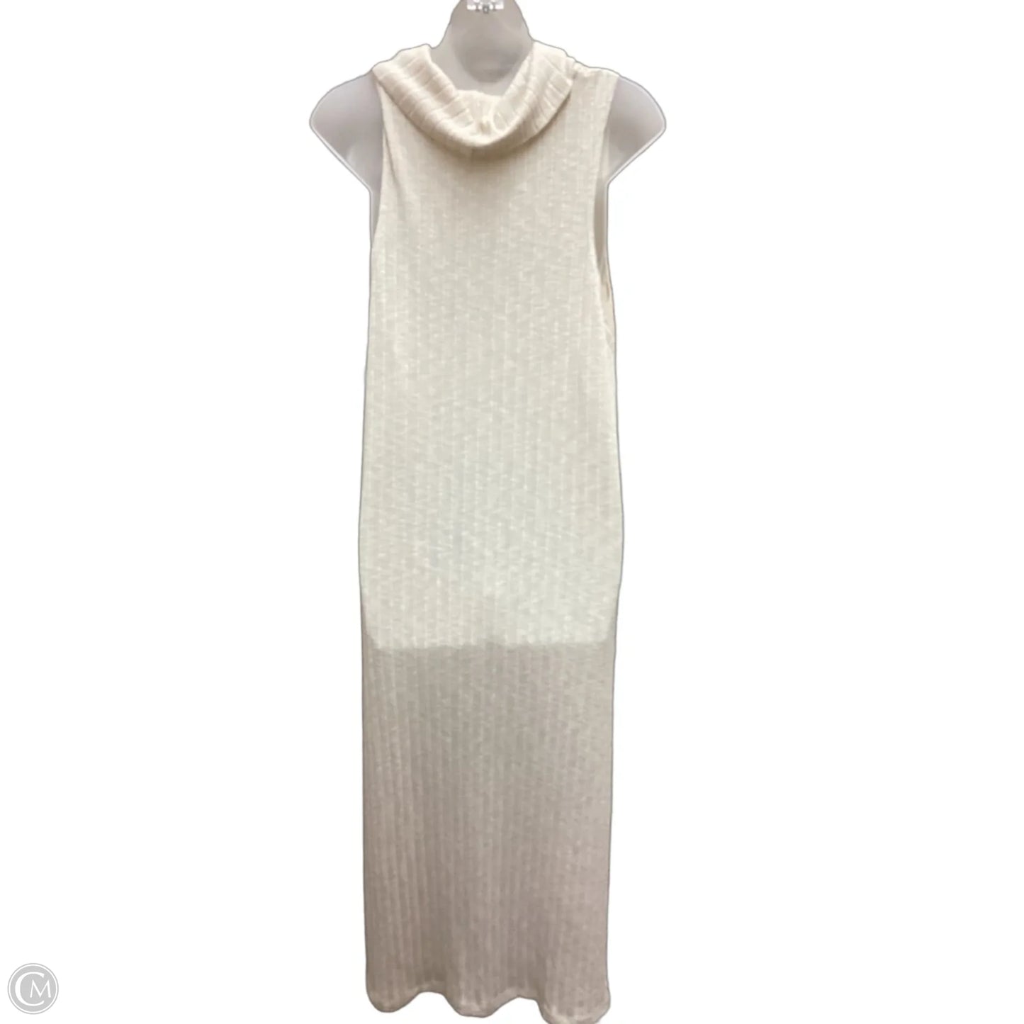 Dress Casual Maxi By Free People In Cream, Size: L