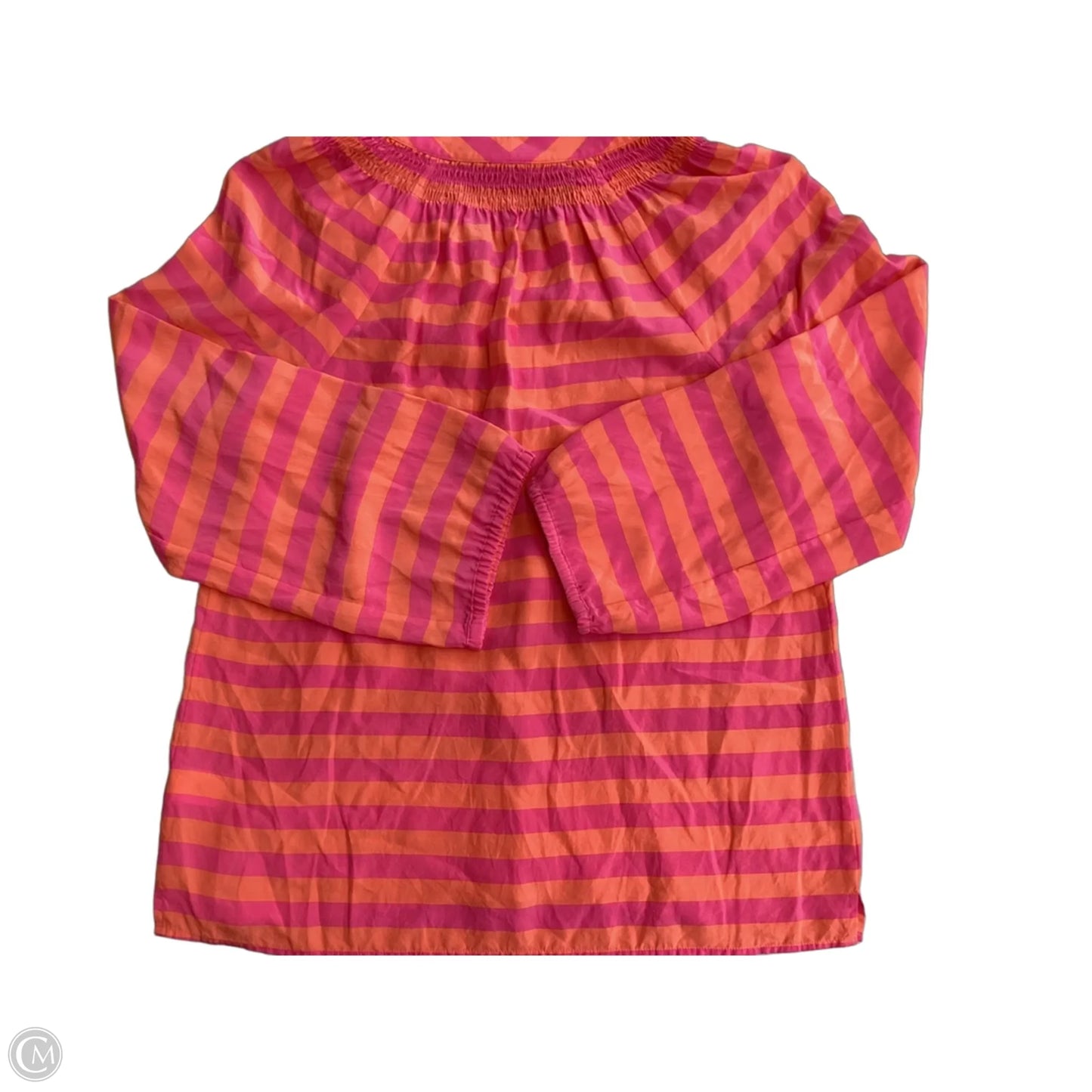 Top Long Sleeve Designer By Lilly Pulitzer In Striped Pattern, Size: S