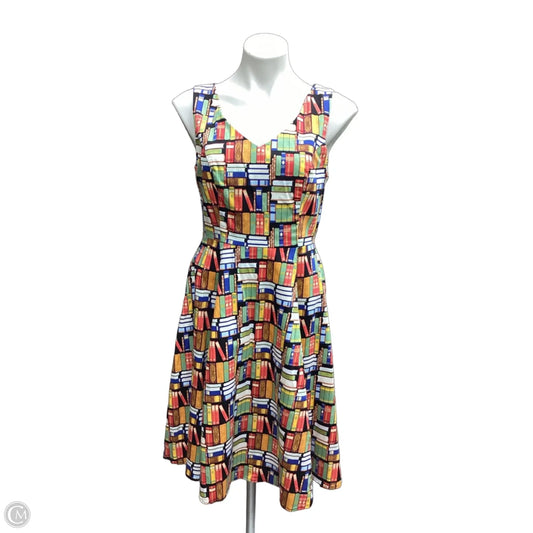 Dress Casual Midi By Clothes Mentor In Multi-colored, Size: M