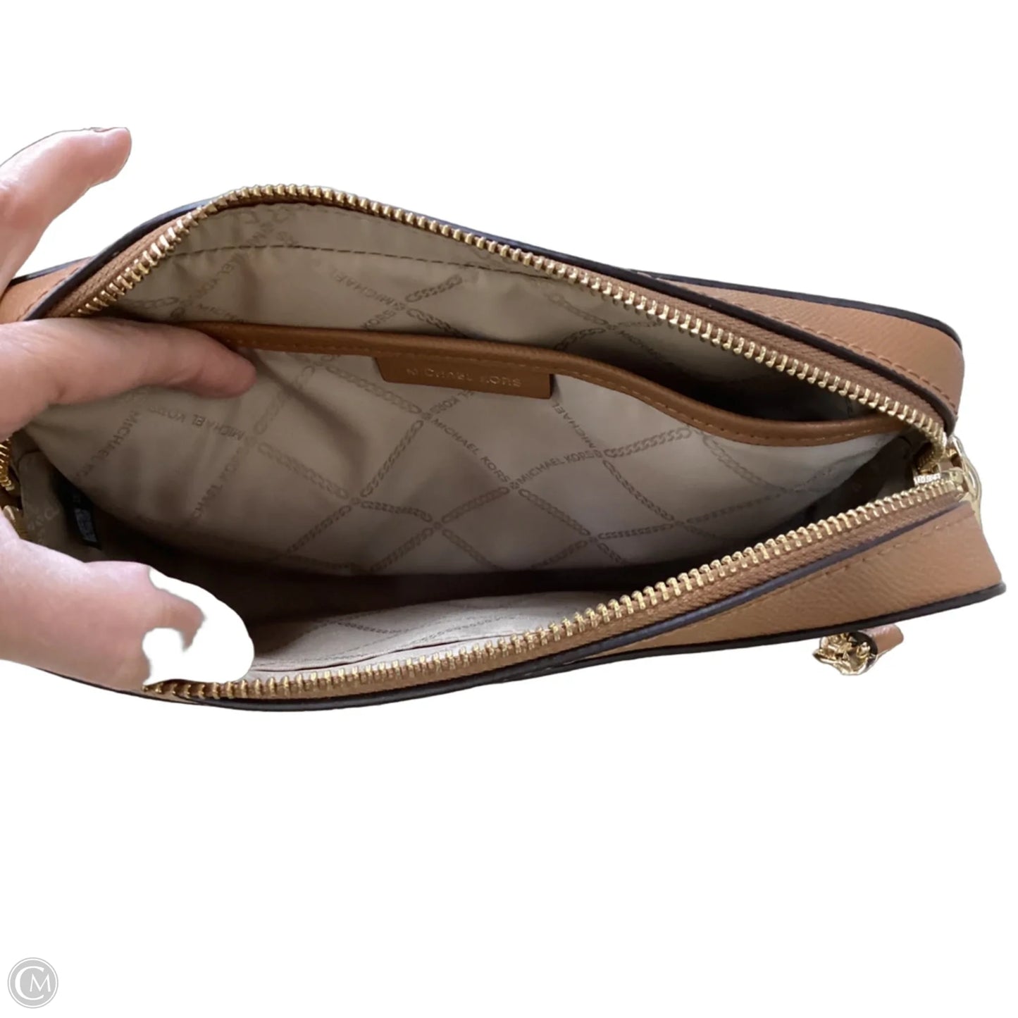 Crossbody Designer By Michael Kors, Size: Medium