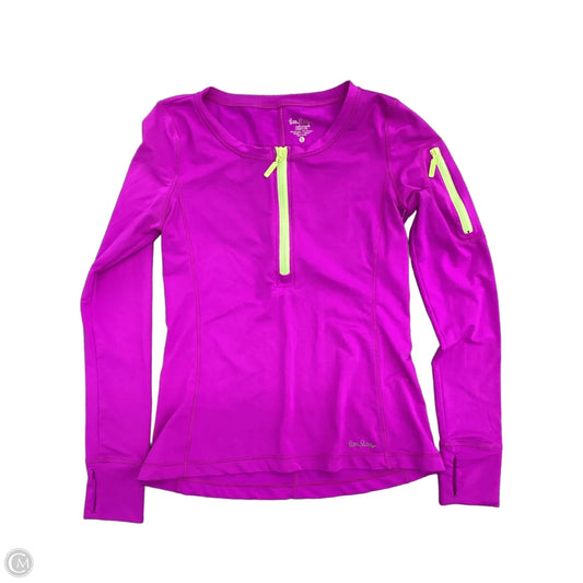 Top Long Sleeve Designer By Lilly Pulitzer In Pink, Size: S