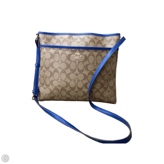 Crossbody Designer By Coach, Size: Medium