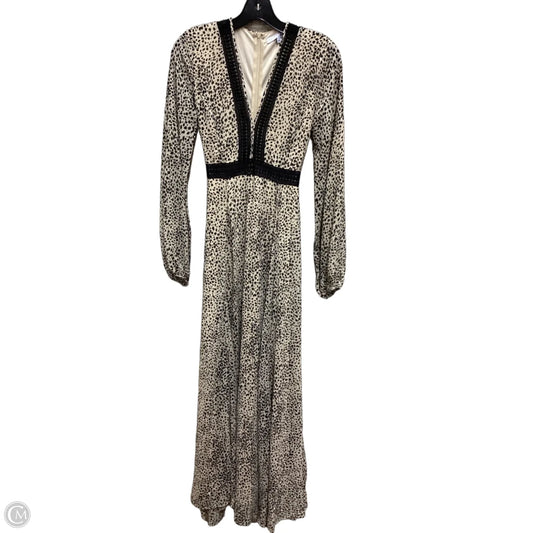 Dress Casual Maxi By Baltic Born In Black & Tan, Size: Xs