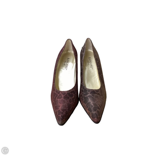 Shoes Heels Stiletto By Clothes Mentor In Animal Print, Size: 8.5