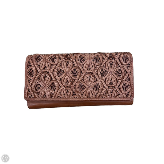 Wallet Leather By Cmc, Size: Medium