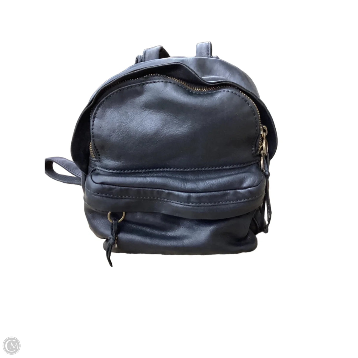 Backpack Leather By Madewell, Size: Small