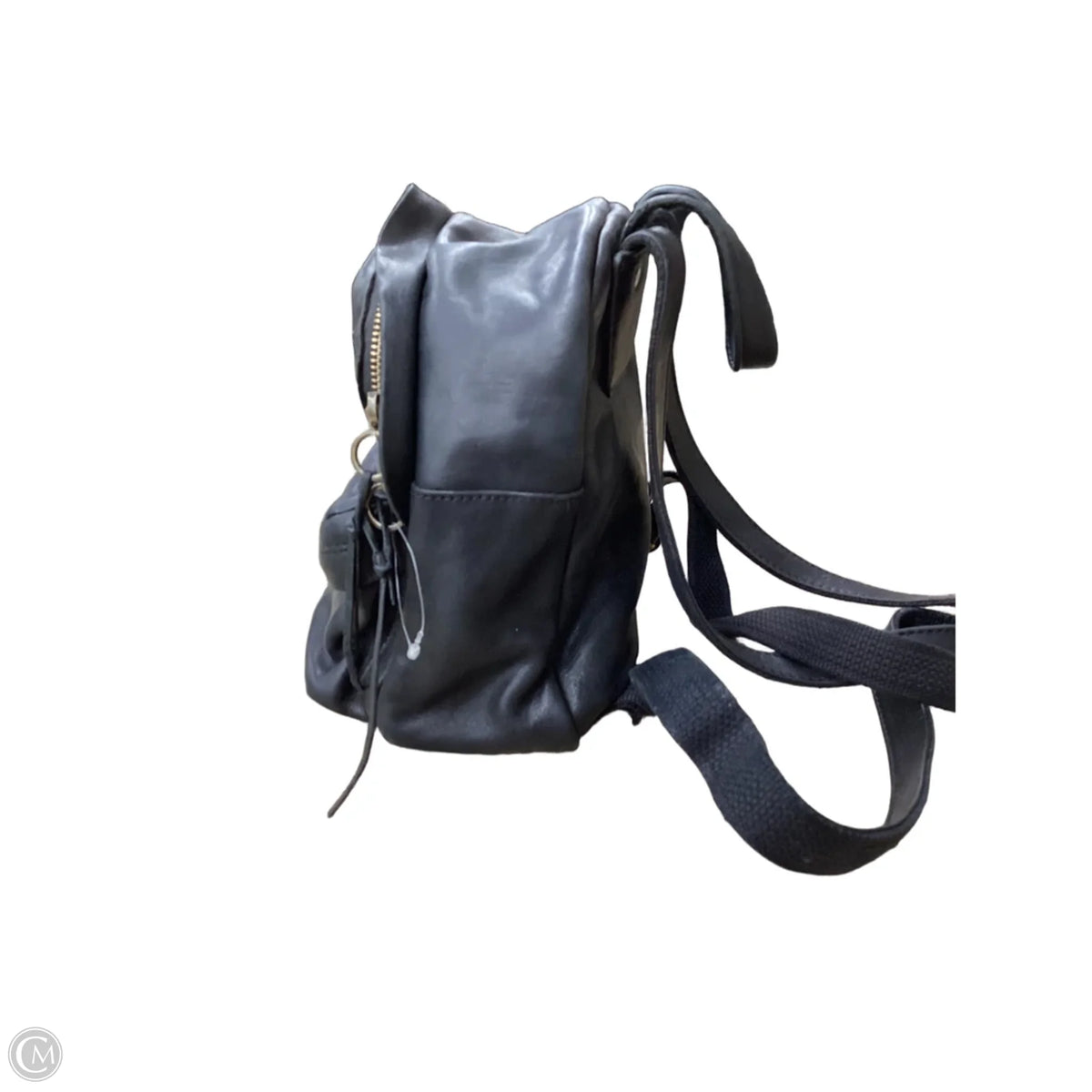 Backpack Leather By Madewell, Size: Small