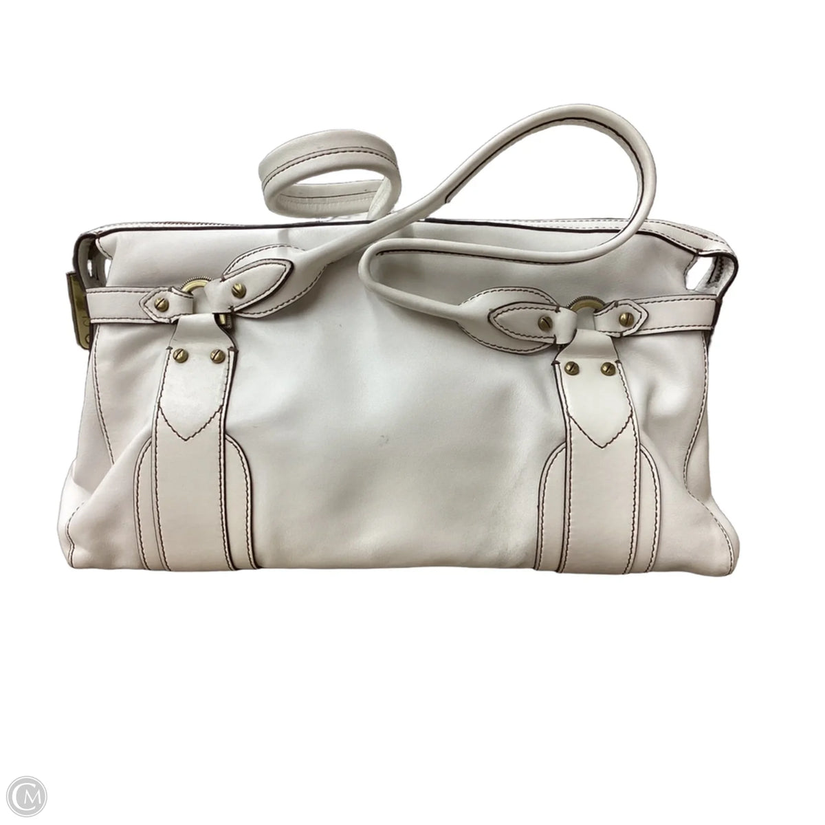 Handbag Leather By Cole-haan, Size: Medium