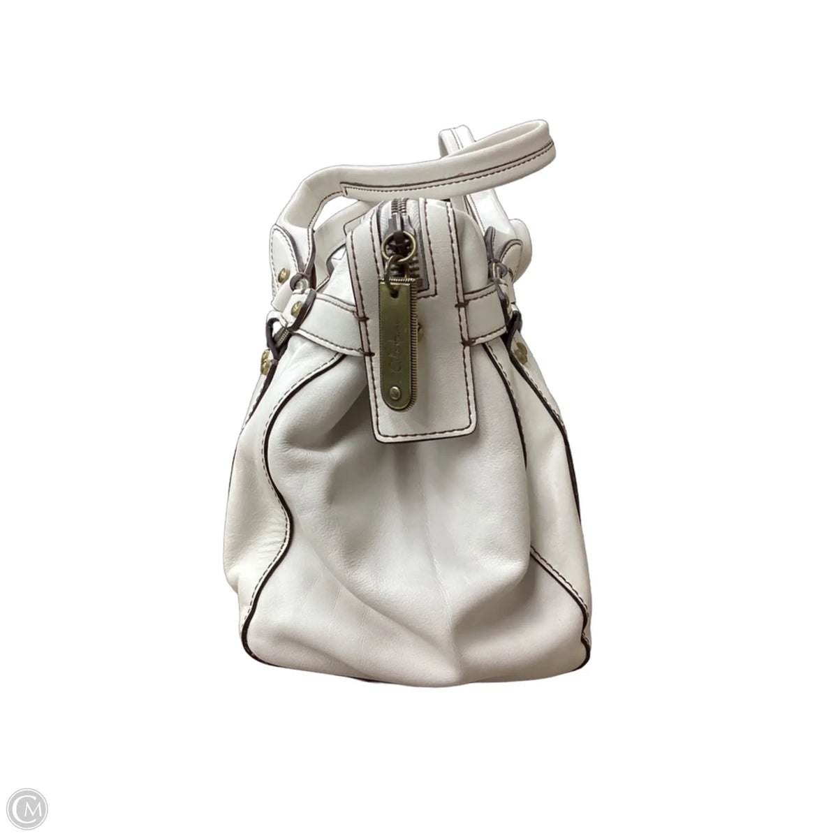 Handbag Leather By Cole-haan, Size: Medium