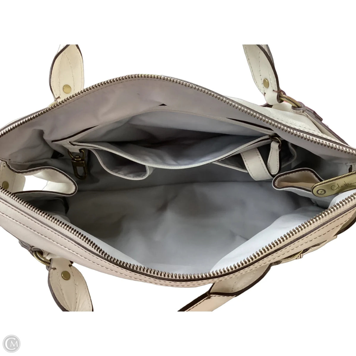 Handbag Leather By Cole-haan, Size: Medium