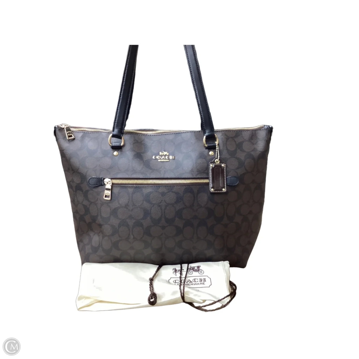Handbag Designer By Coach, Size: Large