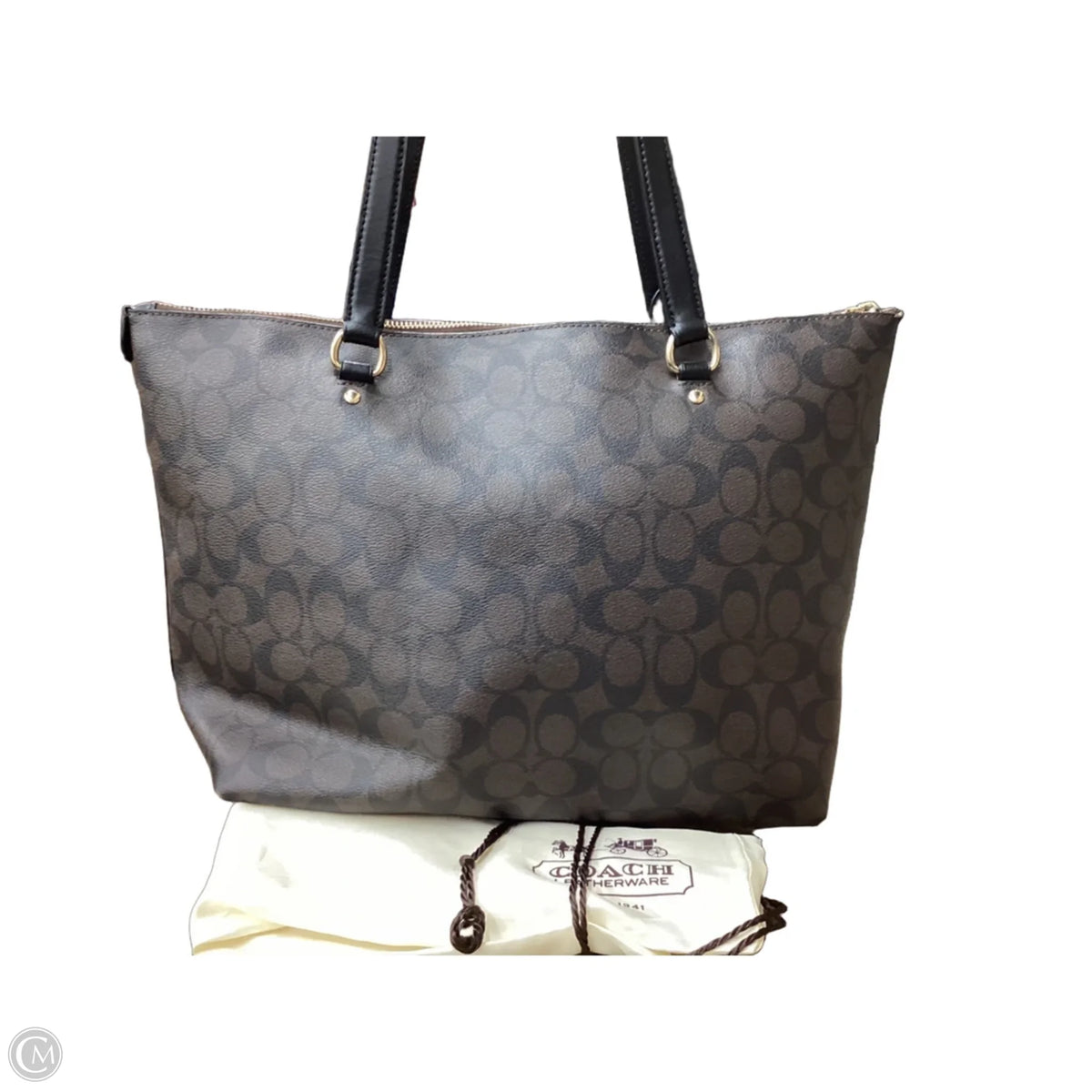 Handbag Designer By Coach, Size: Large