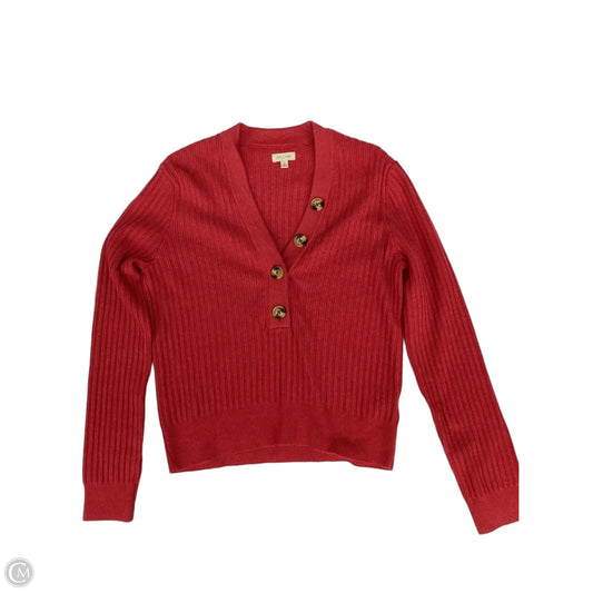 Sweater By Pilcro In Red, Size: L