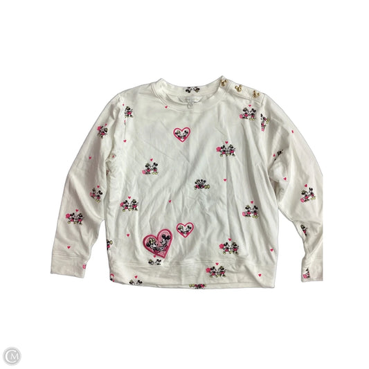 Sweatshirt Designer By Lilly Pulitzer In Cream, Size: M