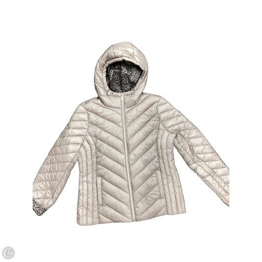 Coat Puffer & Quilted By Michael By Michael Kors In Taupe, Size: M