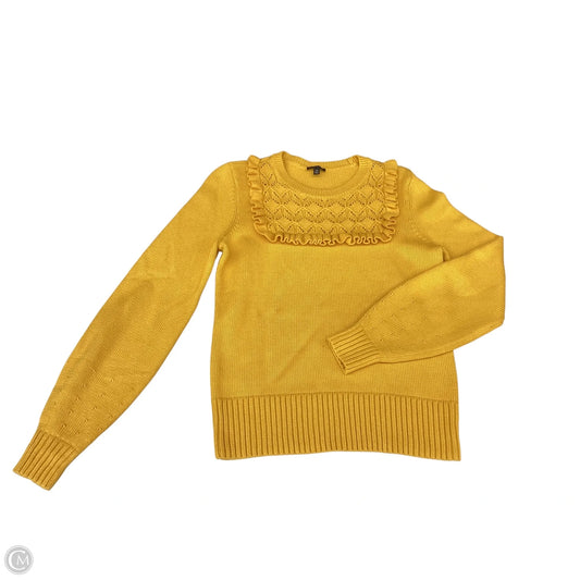 Sweater By Talbots In Yellow, Size: Xs