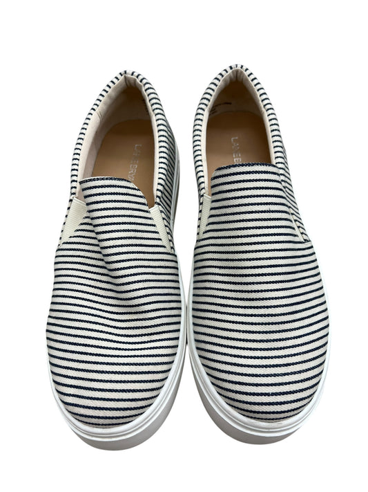 Shoes Flats By Lane Bryant In Striped Pattern, Size: 8