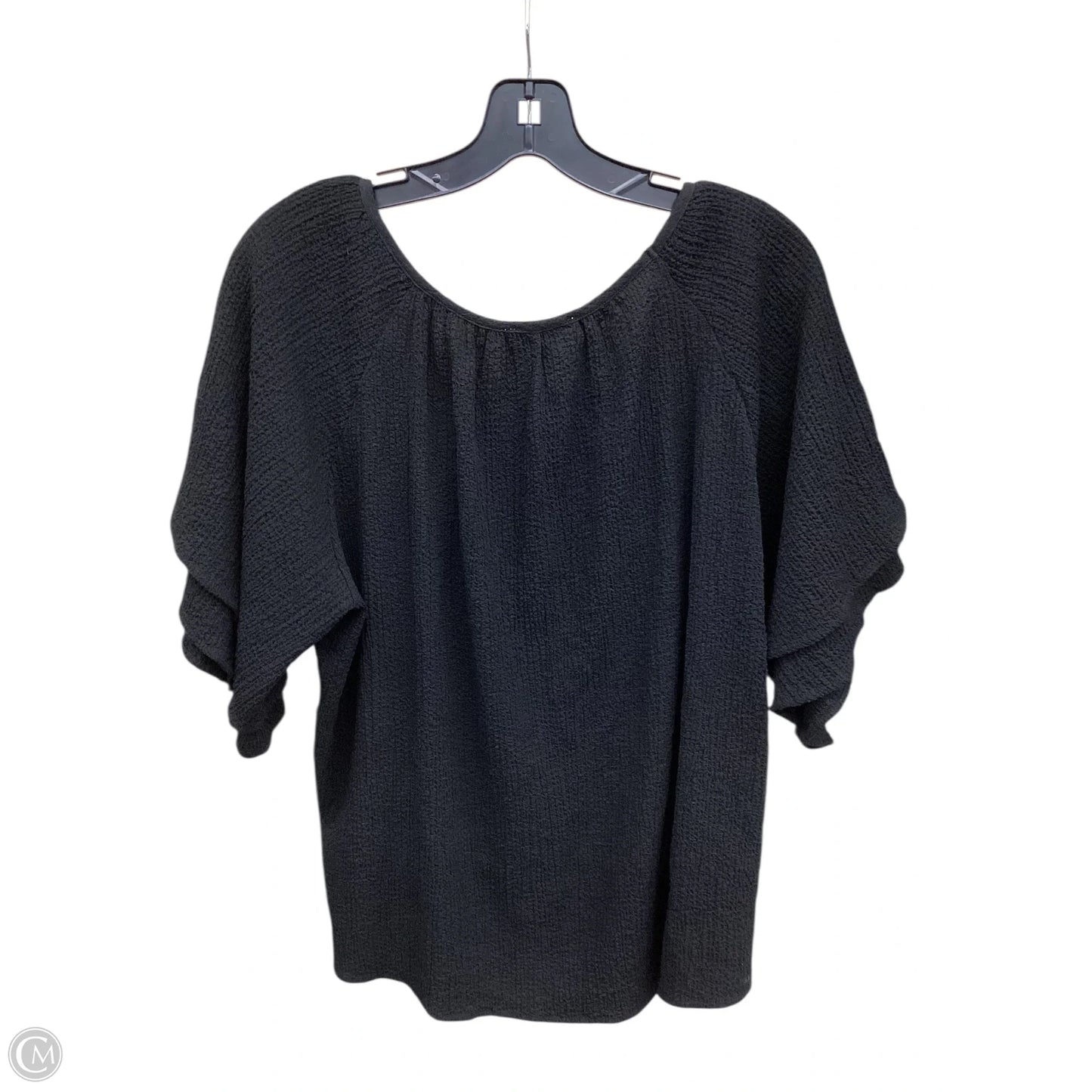 Top Short Sleeve By Umgee In Black, Size: S