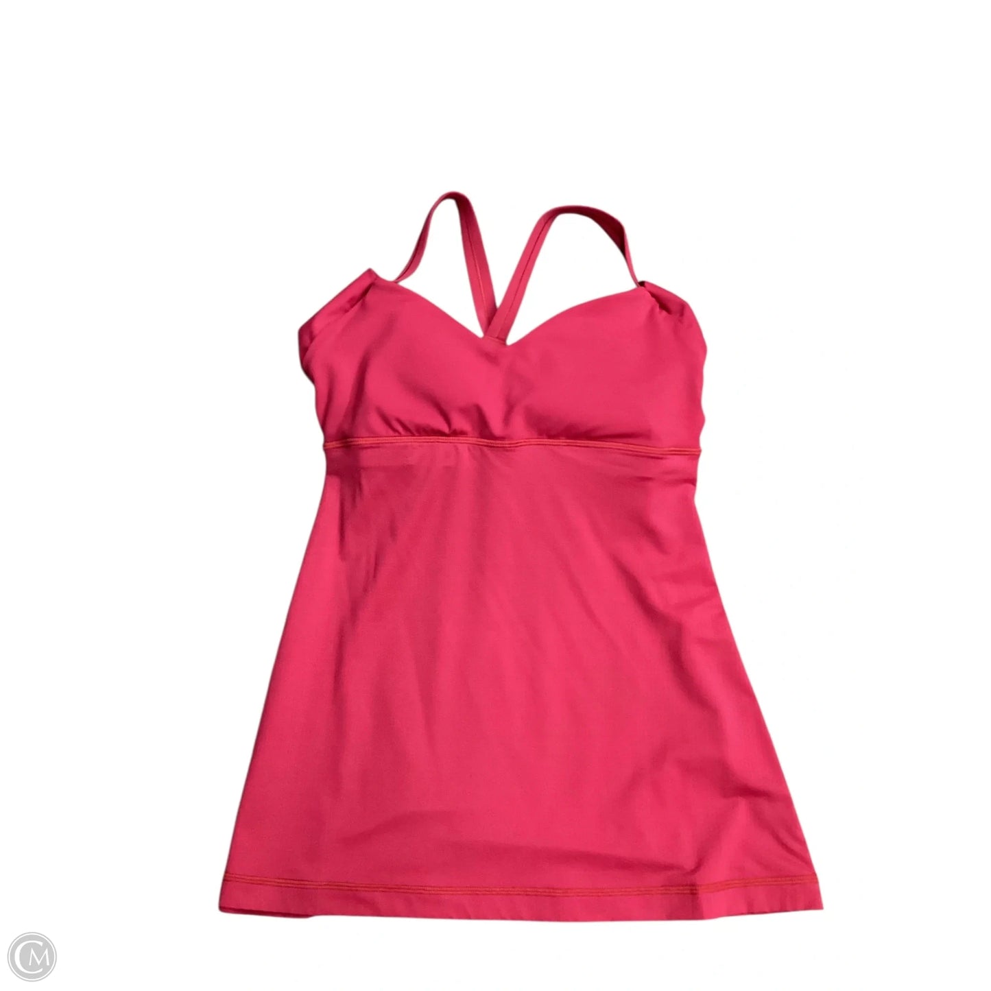 Athletic Tank Top By Lululemon In Red, Size: M