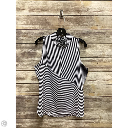 Top Sleeveless By Tommy Bahama In Striped Pattern, Size: Xl