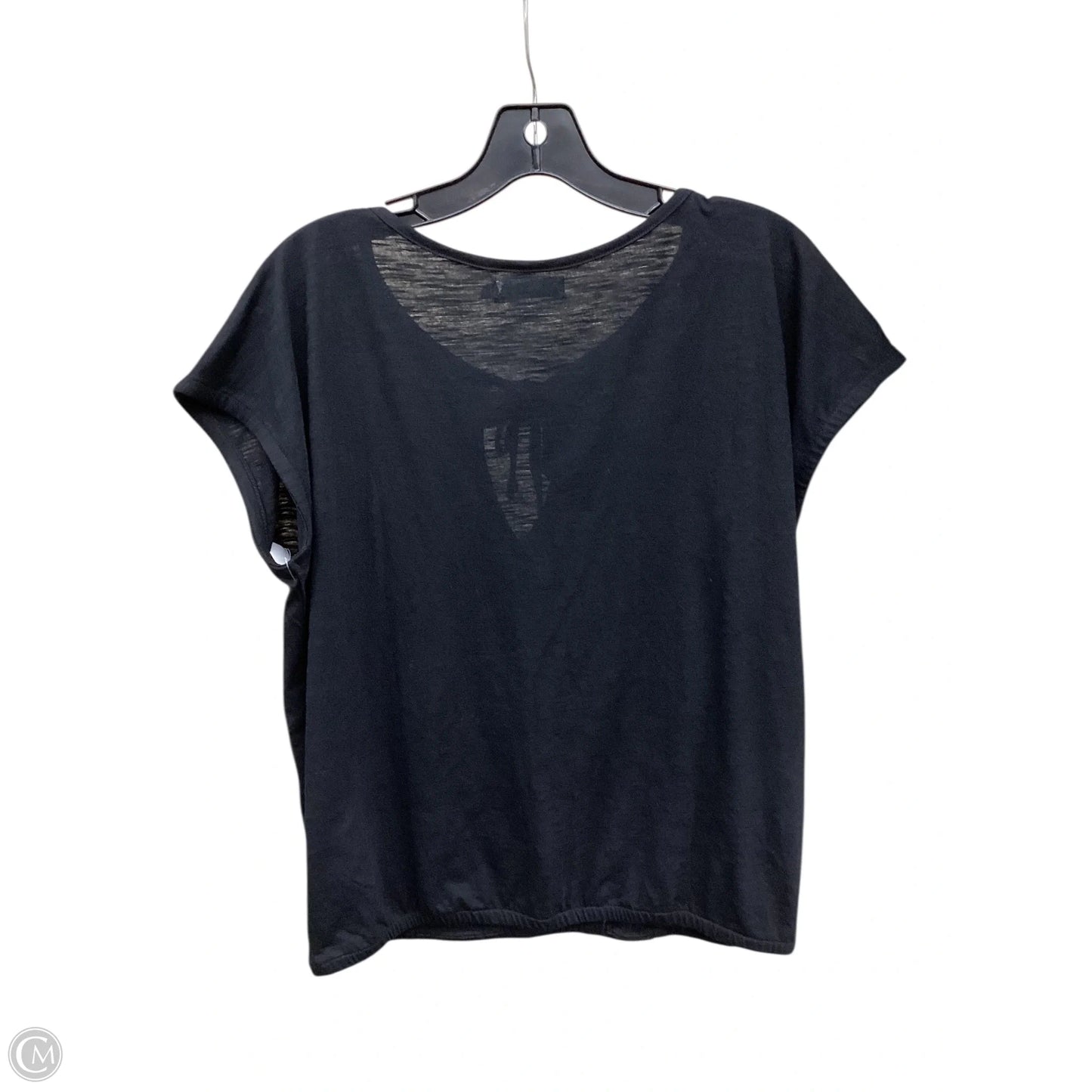 Top Short Sleeve By Prana In Black, Size: S