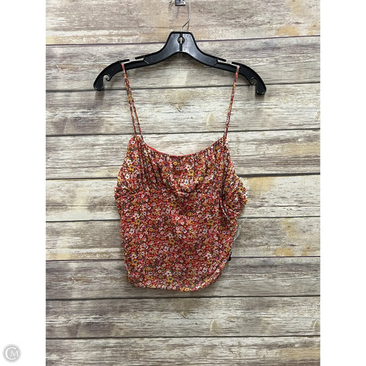 Top Sleeveless By Peach Love Cream California In Red, Size: M
