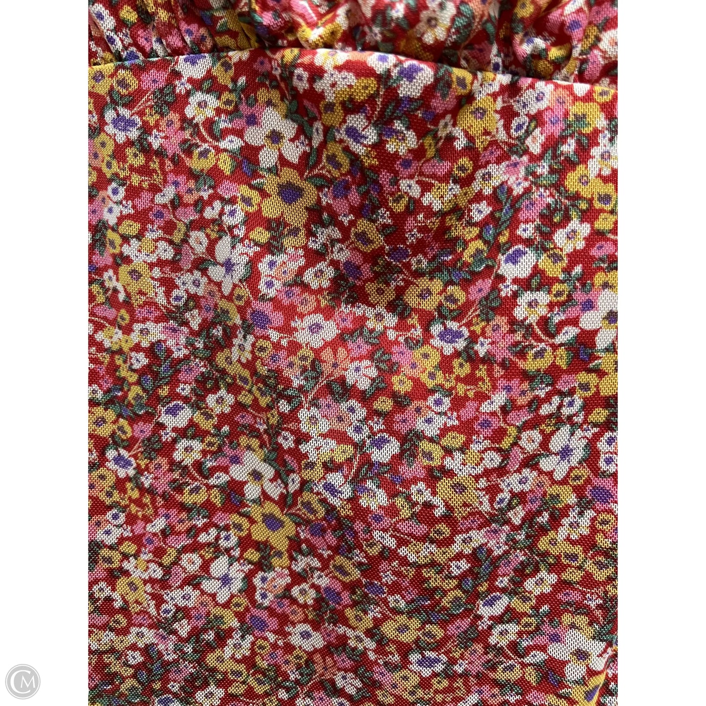 Top Sleeveless By Peach Love Cream California In Red, Size: M