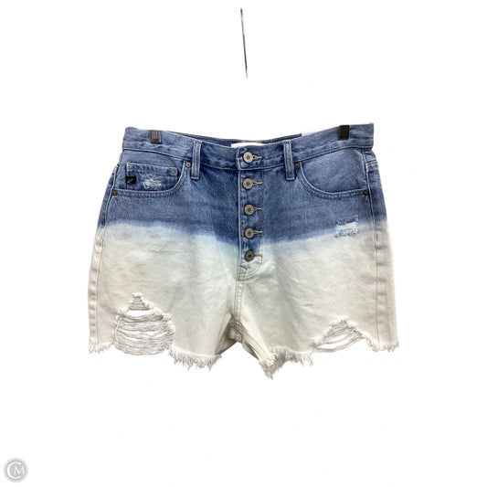 Shorts By Kancan In Blue Denim, Size: L
