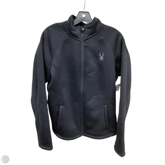 Athletic Jacket By Spyder In Black, Size: M