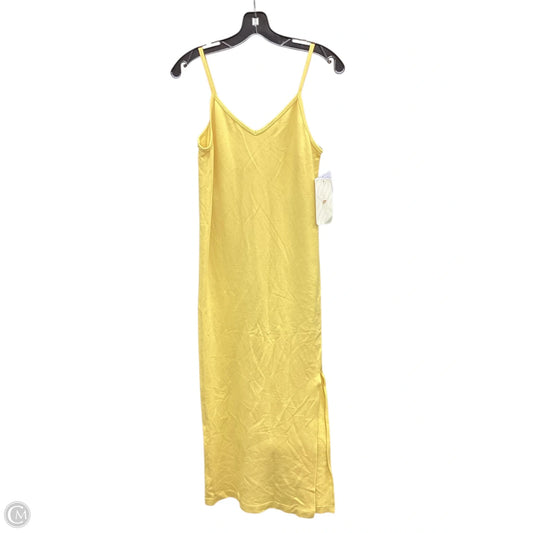 Dress Casual Maxi By Fabletics In Yellow, Size: L
