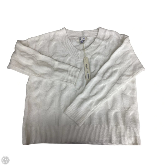 Sweater By She + Sky In White, Size: M