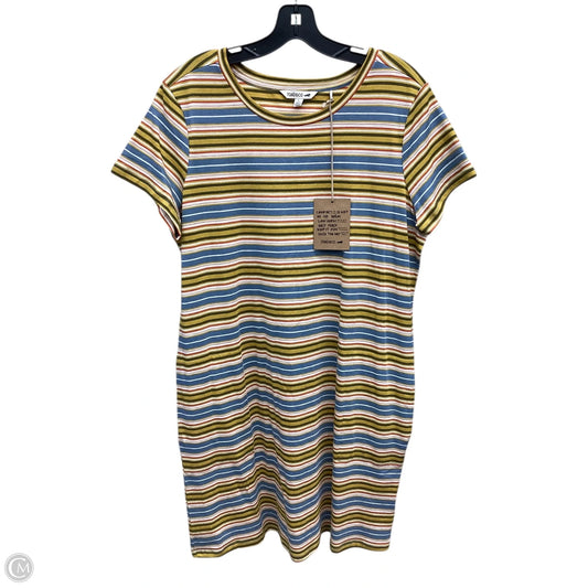 Dress Casual Midi By Toad & Co In Multi-colored, Size: L