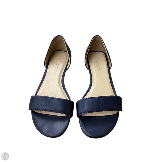 Sandals Flats By Talbots In Navy, Size: 8