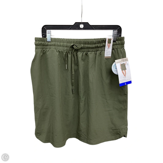 Athletic Skirt By Mondetta In Green, Size: L