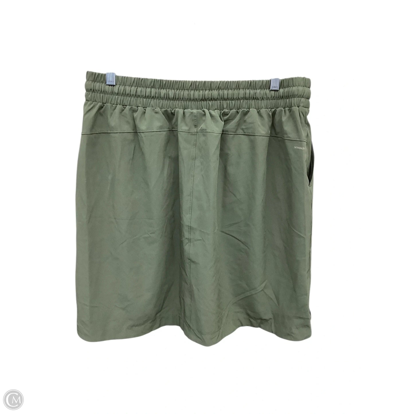 Athletic Skirt By Mondetta In Green, Size: L