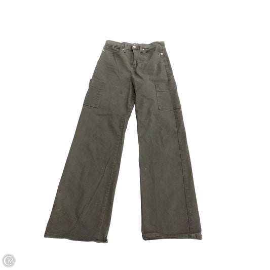 Jeans Straight By Levis In Green, Size: 4