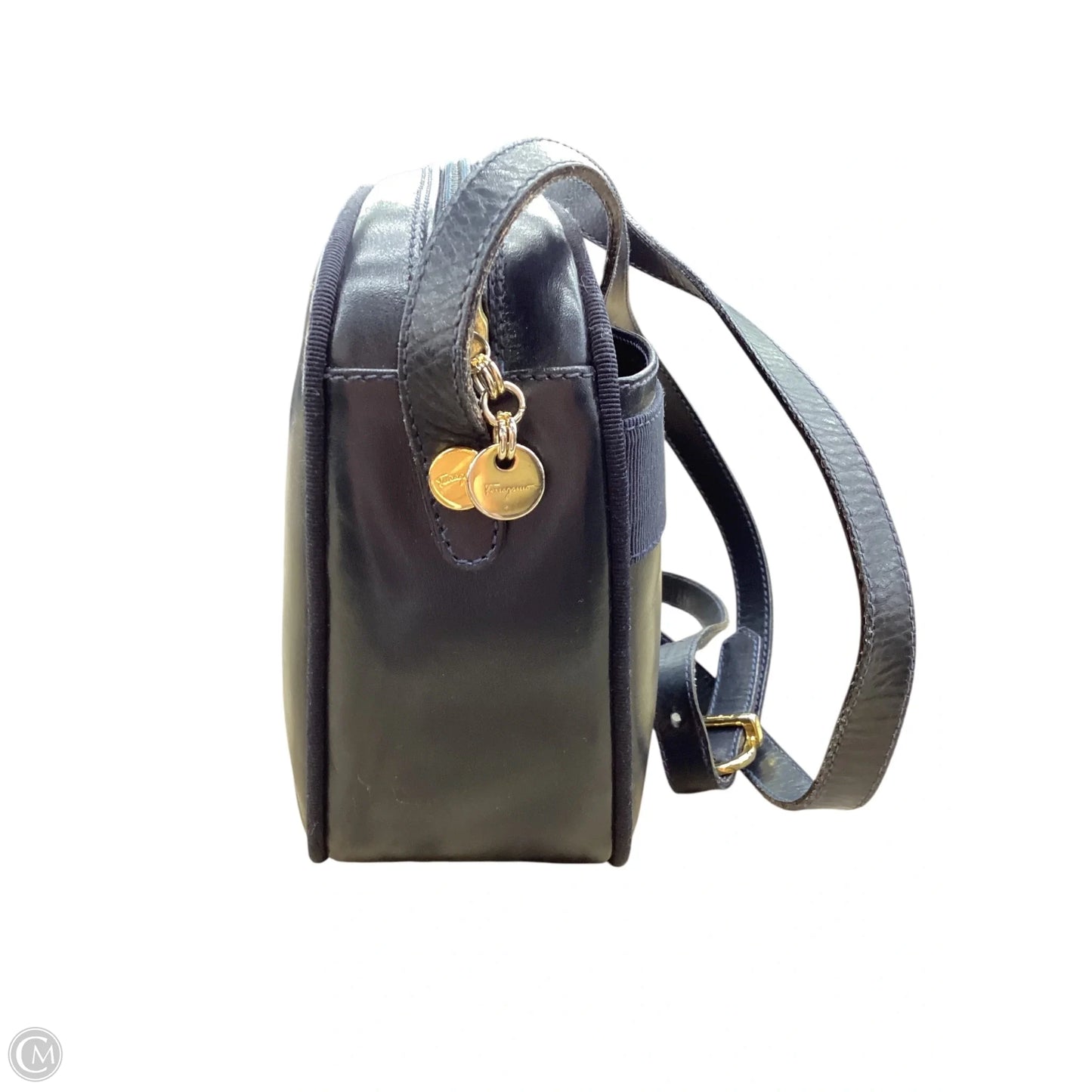 Crossbody Designer By Ferragamo, Size: Medium