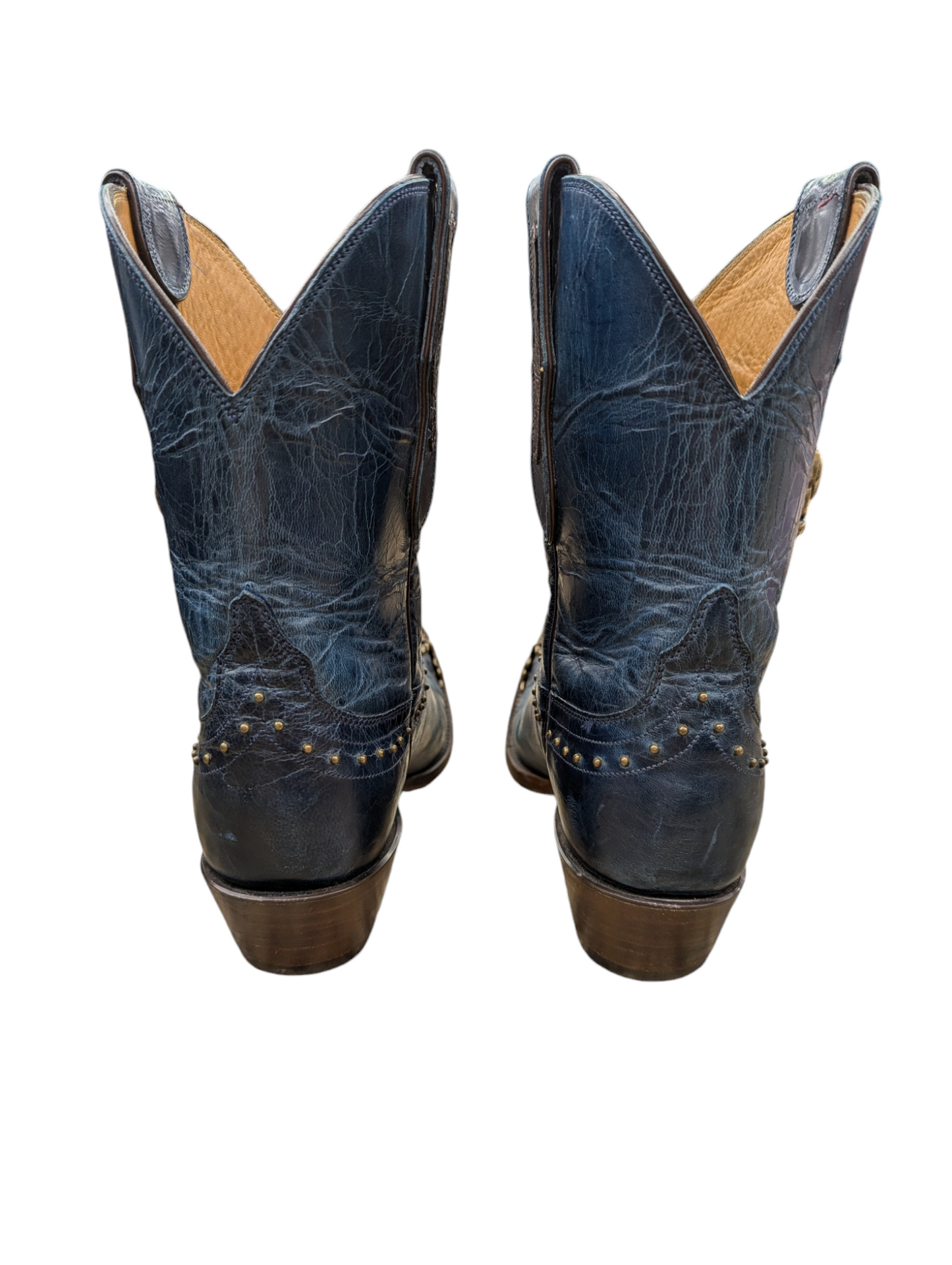 Boots Western By Lucchese In Teal, Size: 8