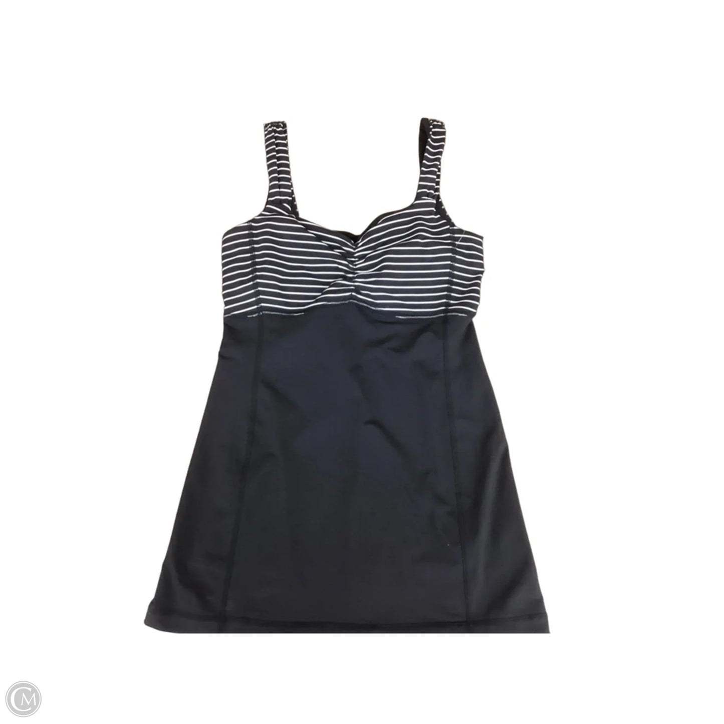 Athletic Tank Top By Lululemon In Black & White, Size: 6