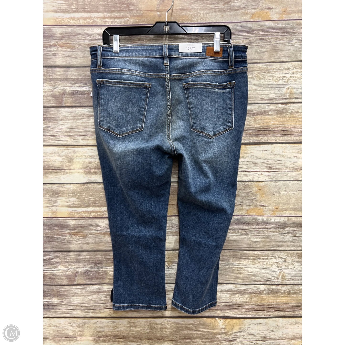 Jeans Cropped By Judy Blue In Blue, Size: 10