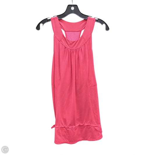 Athletic Tank Top By Lululemon In Pink, Size: L
