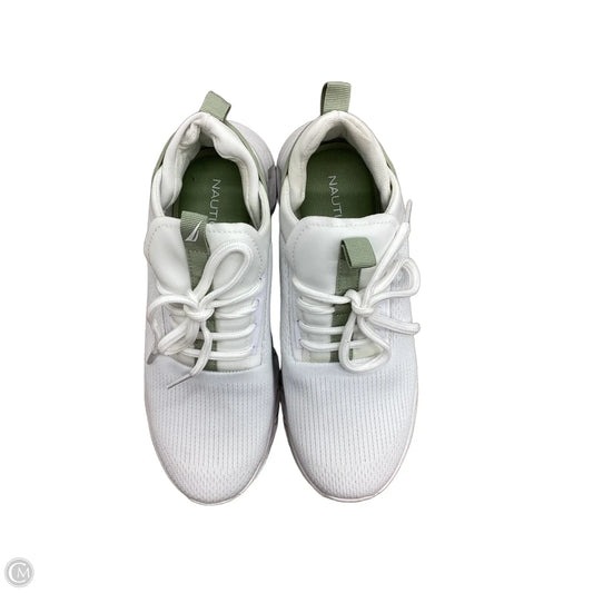 Shoes Athletic By Nautica In Green & White, Size: 8