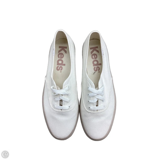 Shoes Sneakers By Keds In Cream, Size: 8