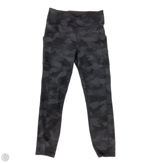 Athletic Leggings By Lululemon In Camouflage Print, Size: 8