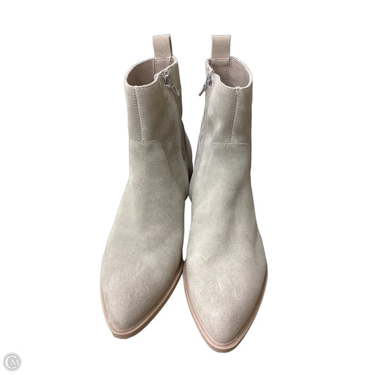 Boots Leather By Dolce Vita In Beige, Size: 11