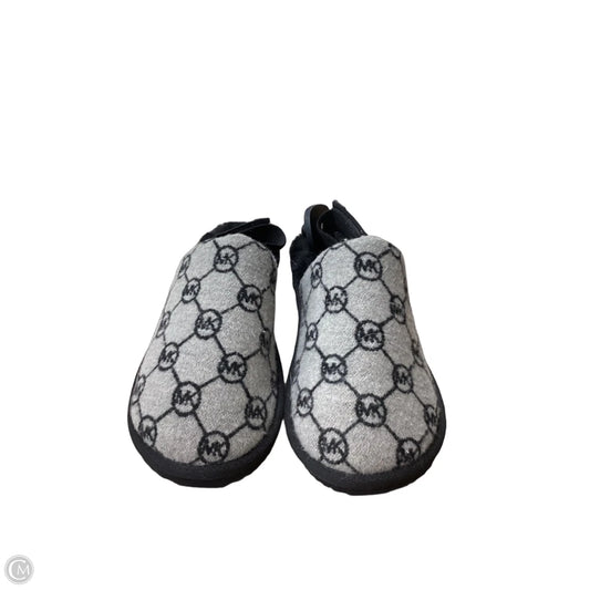 Slippers By Michael By Michael Kors In Black & Tan, Size: 8
