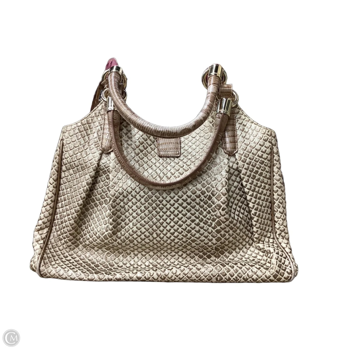 Handbag Designer By Brahmin, Size: Medium