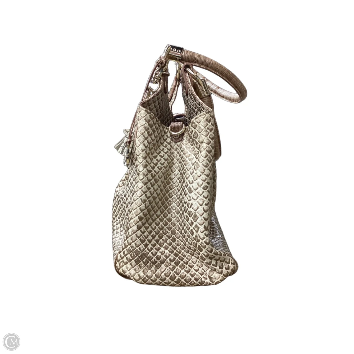 Handbag Designer By Brahmin, Size: Medium