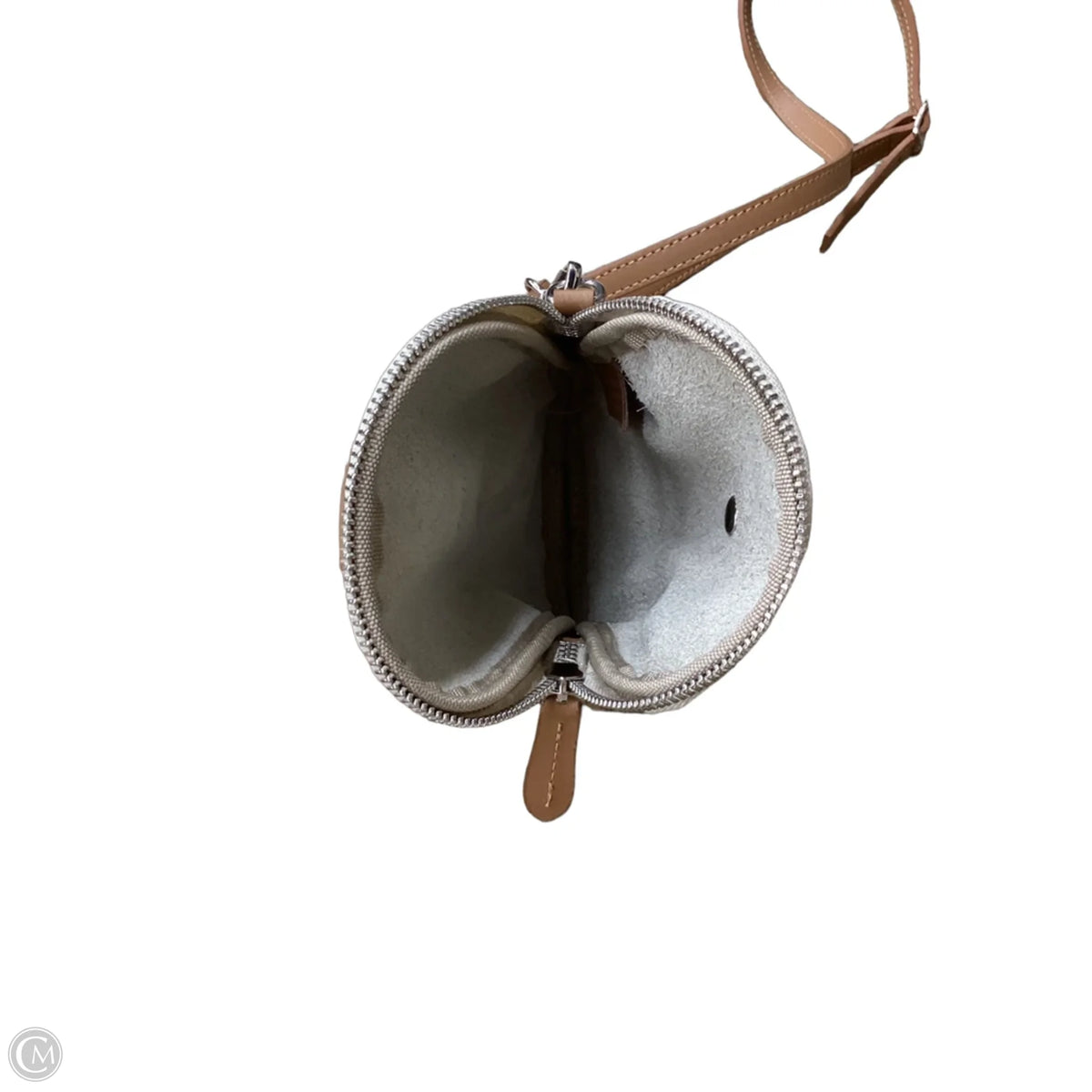 Crossbody Leather By Divina Firenze, Size: Small
